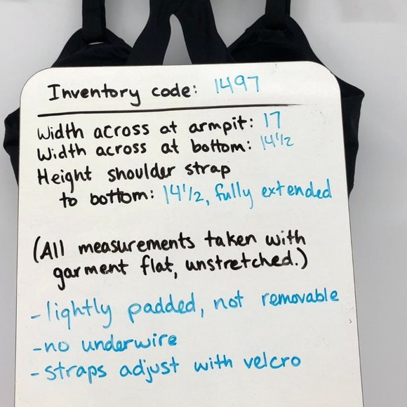 Brooks Running Black High Impact Sports Bra 36DD adjustable straps - Picture 13 of 14